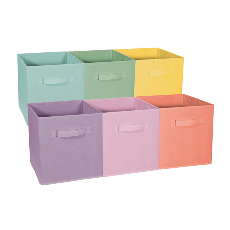 Wholesale 6 colors foldable classic style work fine multifunctional household storage box