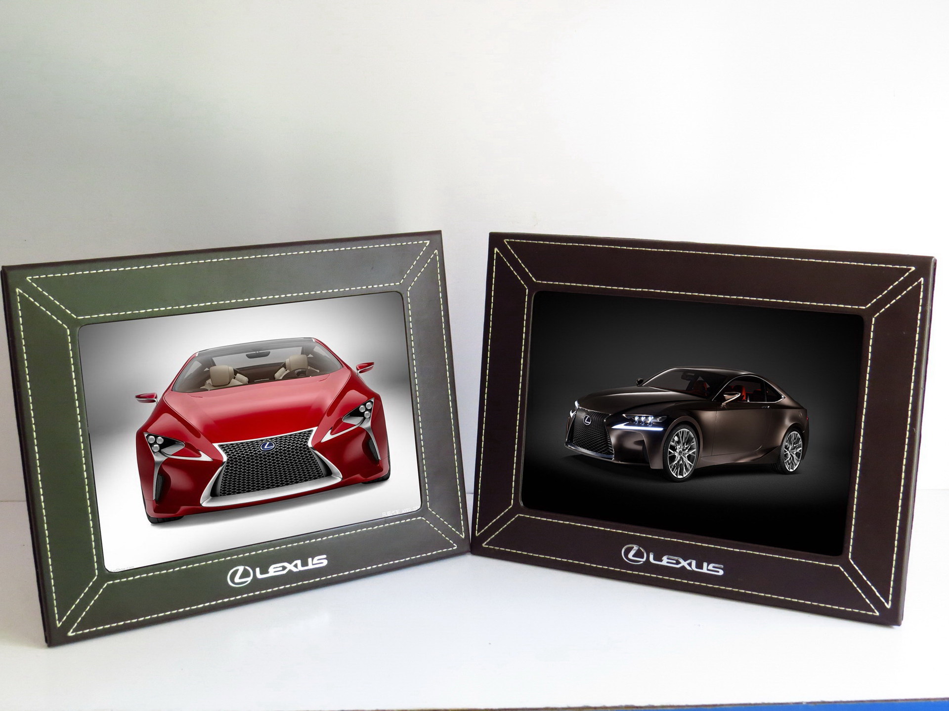 Advertising Display Set Business Personality Gift Brand Car Leather Imitation Leather Photo Frame