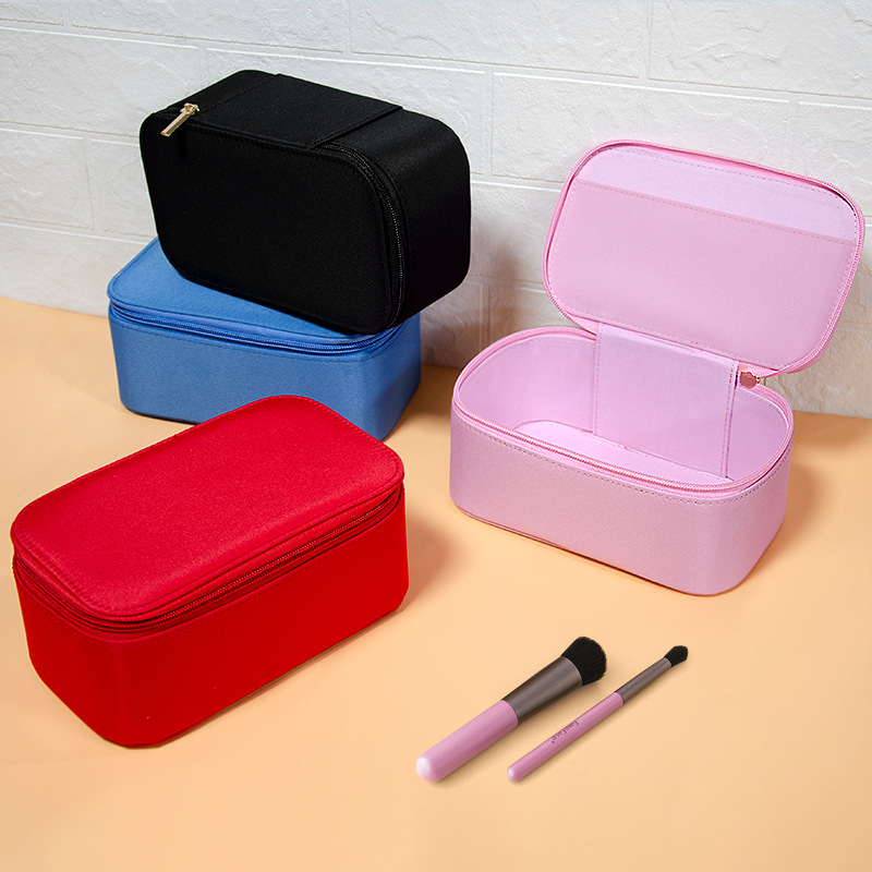 New Fashion Exquisite Simple Household Cosmetic Case Oxford Cloth Waterproof Cosmetic Storage Box